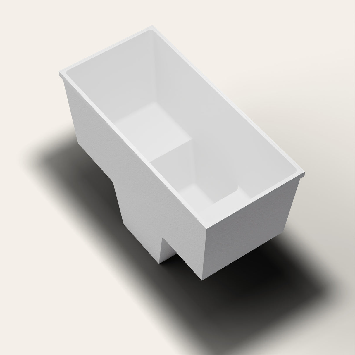 Omnitub 1500 x 700 two person seated soaking tub in seat