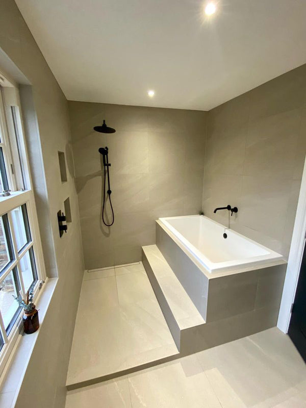 Omnitub 1500 x 800 handmade UK deep soaking tub 600mm depth rectangular - main product view