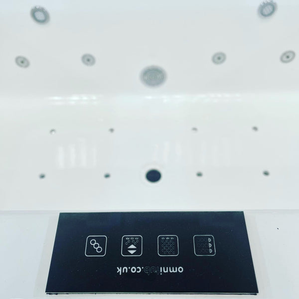 Extra Deep Whirlpool Baths by Omnitub - dimensions overview