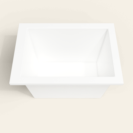Omnitub 1050×750 white deep soaking bath — deep hero [render:3_deep_hero:nofeet]