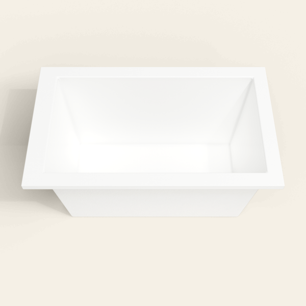 Omnitub 1250×750 white deep soaking bath — deep hero [render:3_deep_hero:nofeet]