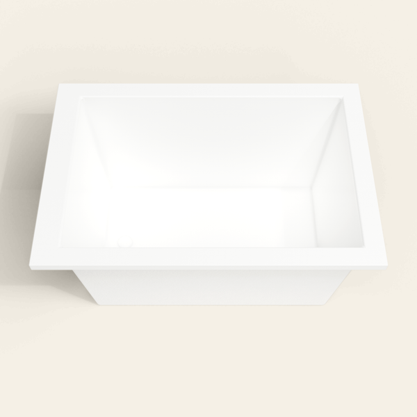 Omnitub 1250×850 white deep soaking bath — deep hero [render:3_deep_hero:nofeet]