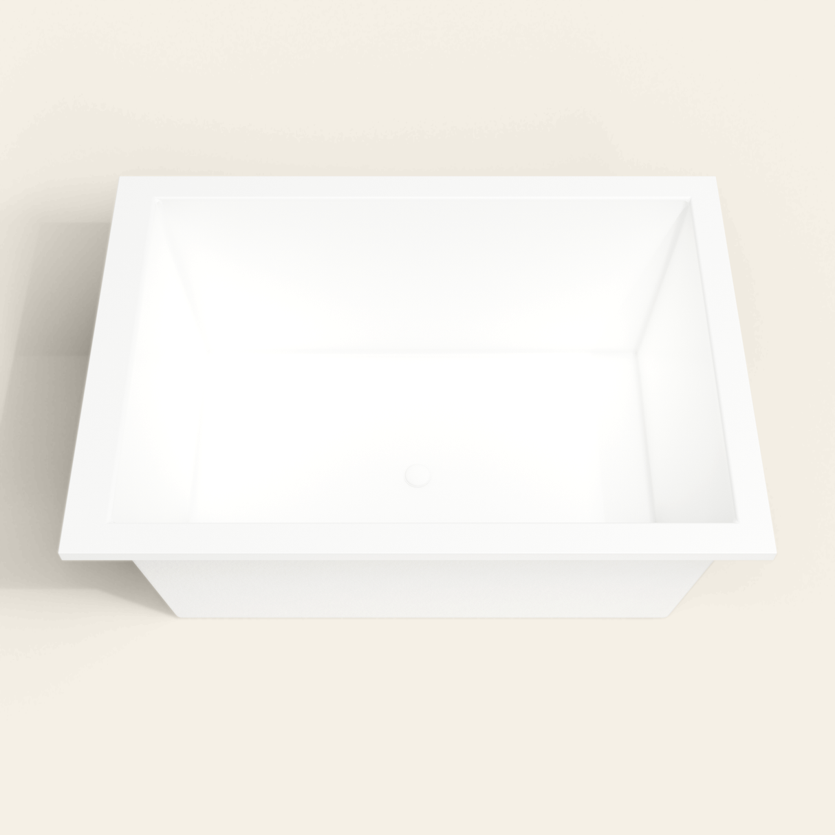 Omnitub 1500×1050 white deep soaking bath — deep hero [render:3_deep_hero:nofeet]