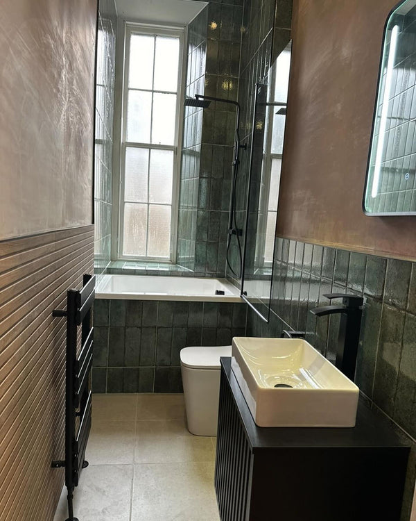 Omnitub Solo Extra 1150 x 900 handmade UK deep soaking tub 600mm depth rectangular - main product view