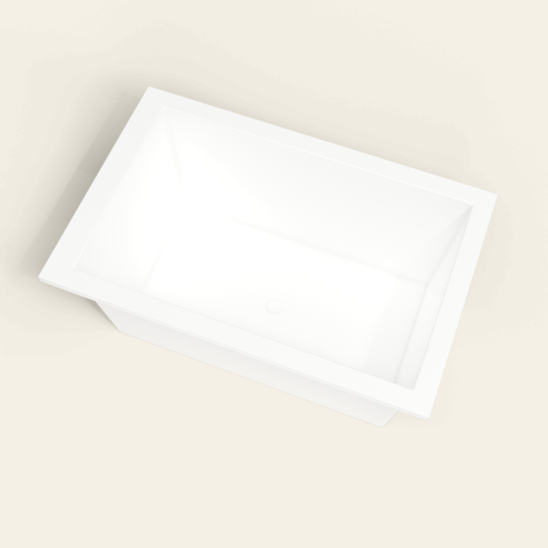 Omnitub 1400×900 white deep soaking bath — interior well [render:4_steep_into_well:nofeet]