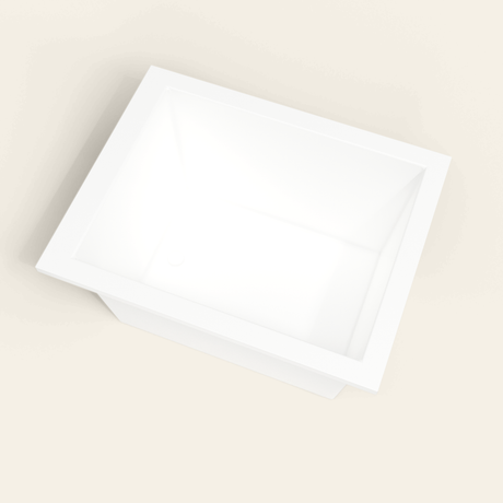 Omnitub 1150×900 white deep soaking bath — interior well [render:4_steep_into_well:nofeet]