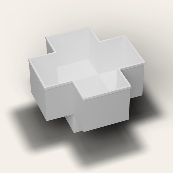Omnitub 1500 x 1500 four person seated soaking tub heroL