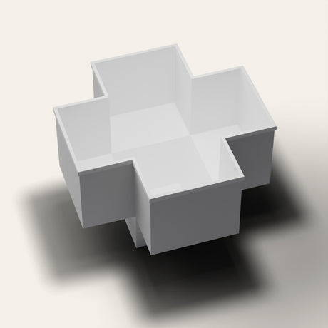 Omnitub 1500 x 1500 four person seated soaking tub in seatclose