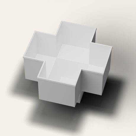 Omnitub 1500 x 1500 four person seated soaking tub rimdetail