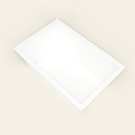 Omnitub 1600×1050 white deep soaking bath — interior corner [render:5_interior_corner:nofeet]