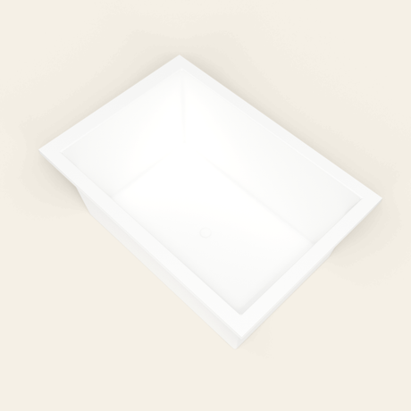 Omnitub 1500×1050 white deep soaking bath — interior corner [render:5_interior_corner:nofeet]