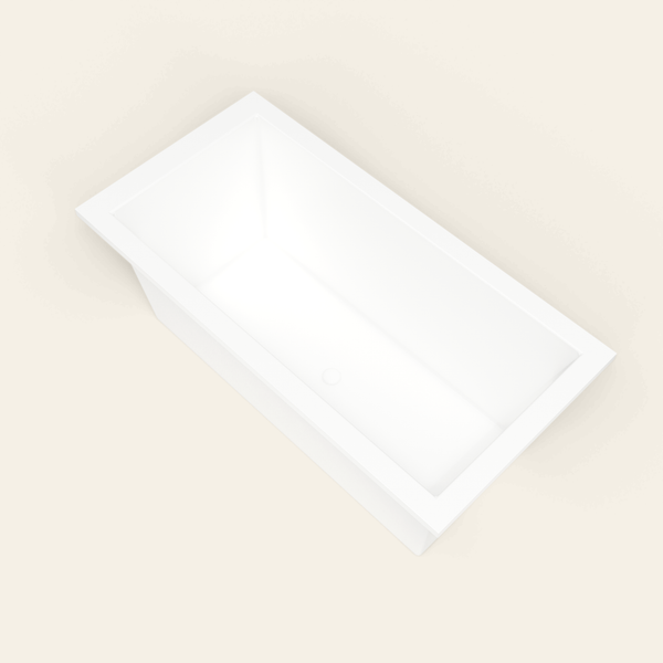 Omnitub 1600×800 white deep soaking bath — interior corner [render:5_interior_corner:nofeet]