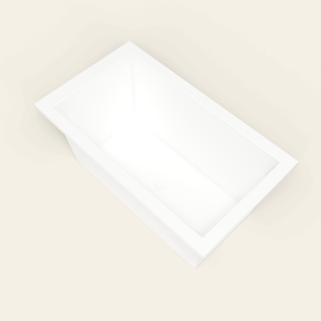 Omnitub 1400×800 white deep soaking bath — interior corner [render:5_interior_corner:nofeet]