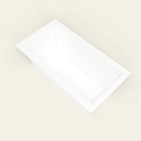 Omnitub 1500×800 B100 white deep soaking bath — interior corner [render:5_interior_corner:nofeet]