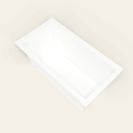 Omnitub 1500×800 white deep soaking bath — interior corner [render:5_interior_corner:nofeet]