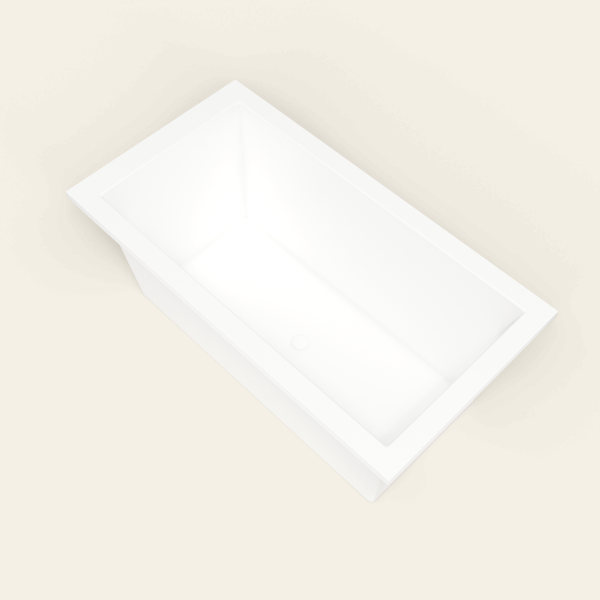 Omnitub 1500×800 white deep soaking bath — interior corner [render:5_interior_corner:nofeet]