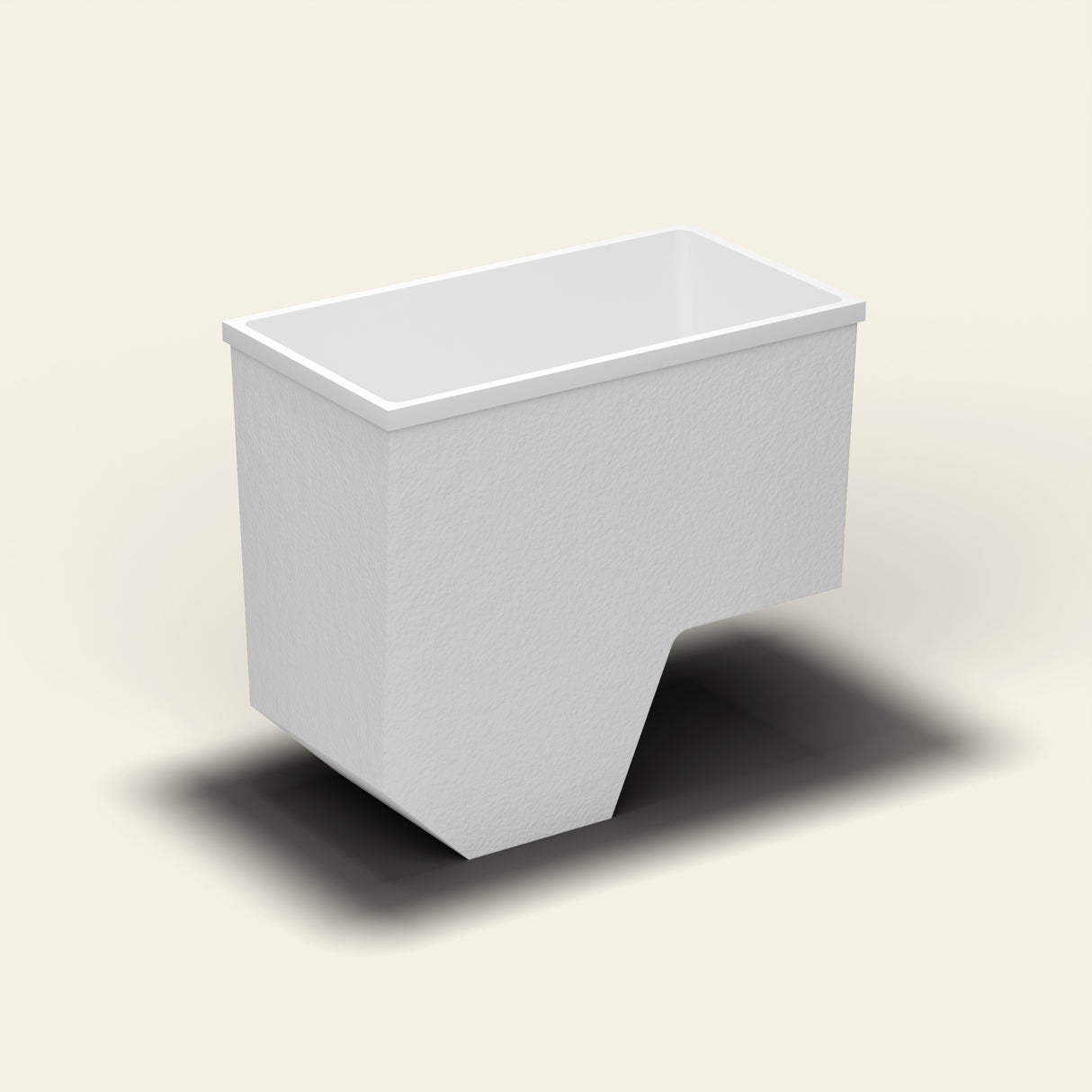 Omnitub 1100 x 600 seated soaking tub ext3q