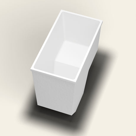 Omnitub 1100 x 600 seated soaking tub in footclose