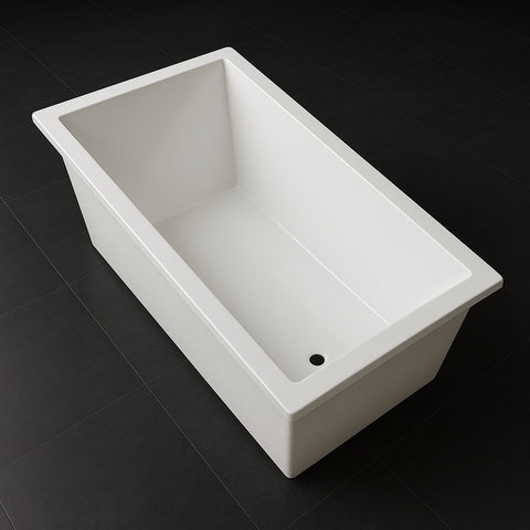 1900 x 900 Deep Soaking Tub – 600mm Depth – Rectangular – End Waste – Omnitub