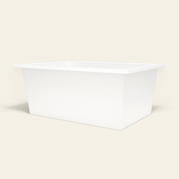 Omnitub 1500×1050 white deep soaking bath — low hero [render:8_low_hero:nofeet]