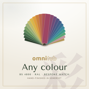 Any colour - bespoke finish, hand-matched in Somerset