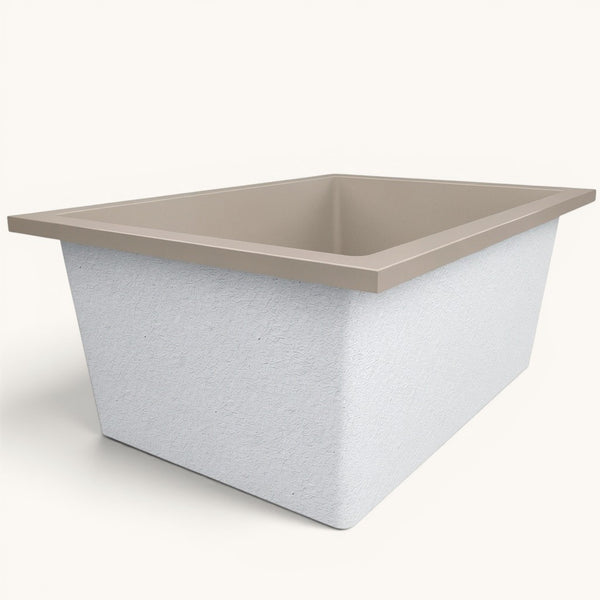 1500 x 1050 Deep Soaking Tub – 600mm Depth – Wide Rectangular – Omnitub