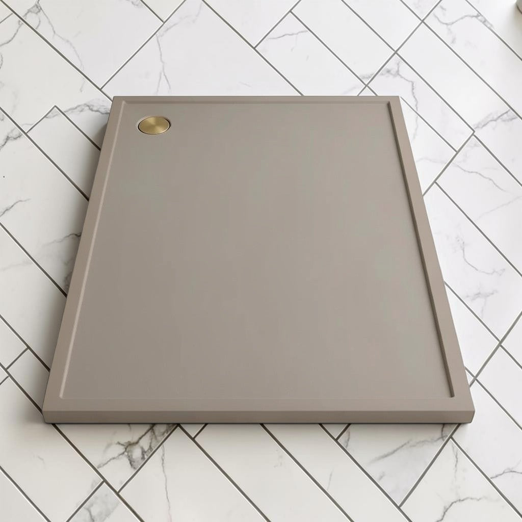 Omnitub 2000 x 1000 rectangular shower tray 35mm slim non-slip - main product view