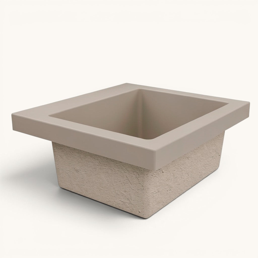 Omnitub® Countertop Basin 560mm x 460mm (Deck Mounted Taps | Off Basin Mounted Taps | Wall Mounted Taps)