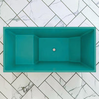 1350 x 700 Deep Seated Whirlpool Bath – 1000mm Depth by Omnitub