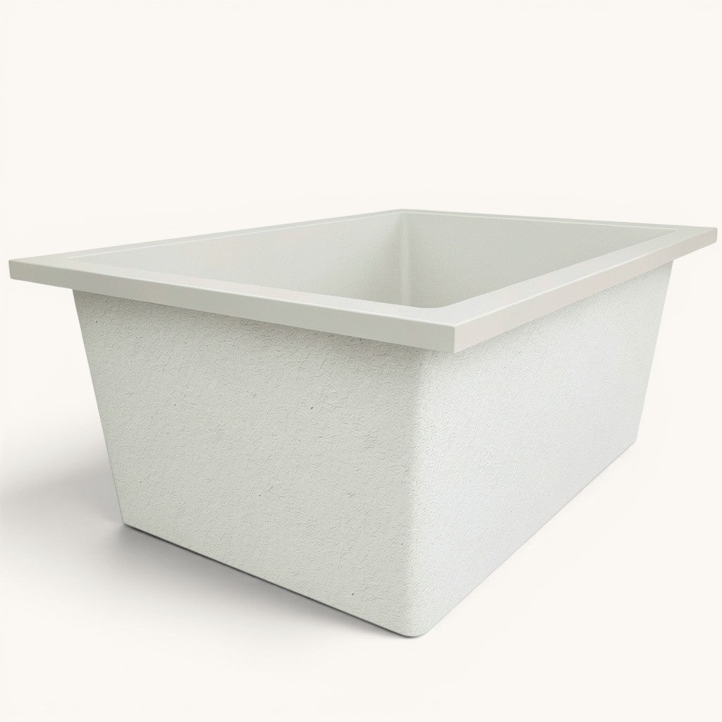1500 x 1050 Deep Soaking Tub – 600mm Depth – Wide Rectangular – Omnitub
