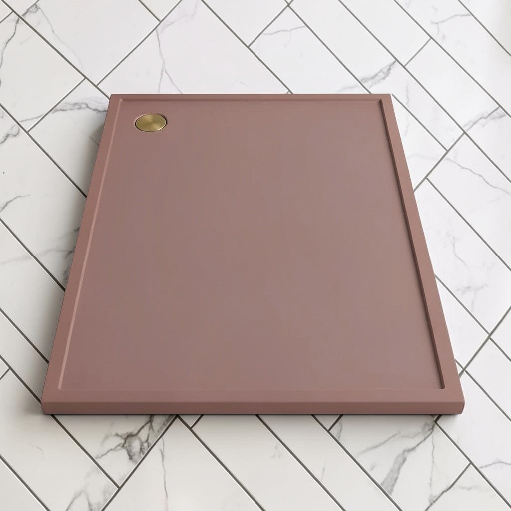 Omnitub 2000 x 1000 rectangular shower tray 35mm slim non-slip - interior detail