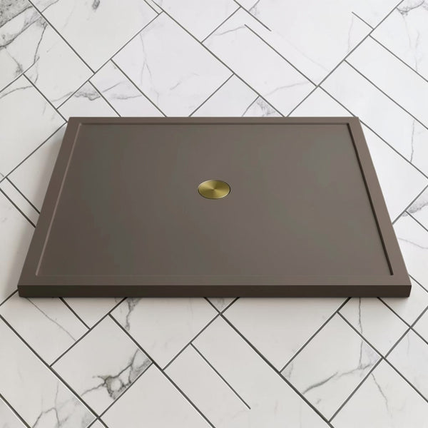 Omnitub 1500 x 1500 square shower tray 35mm slim non-slip - alternate angle