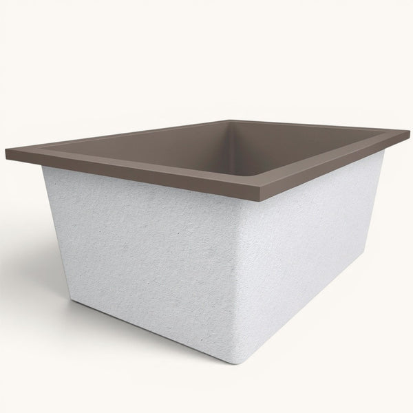 1500 x 1050 Deep Soaking Tub – 600mm Depth – Wide Rectangular – Omnitub