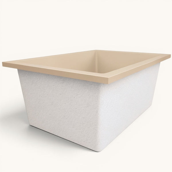 1500 x 1050 Deep Soaking Tub – 600mm Depth – Wide Rectangular – Omnitub