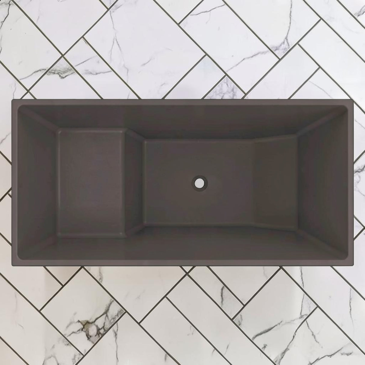 1350 x 700 Seated Soaking Tub – 1000mm Depth – Rectangular – Omnitub