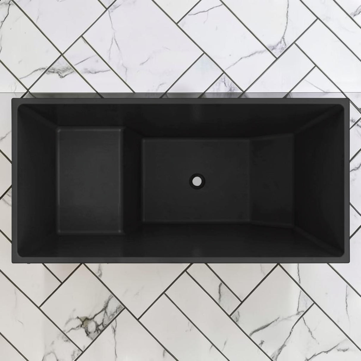 1350 x 700 Seated Soaking Tub – 1000mm Depth – Rectangular – Omnitub