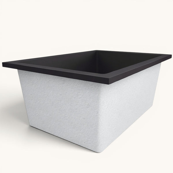 1500 x 1050 Deep Soaking Tub – 600mm Depth – Wide Rectangular – Omnitub