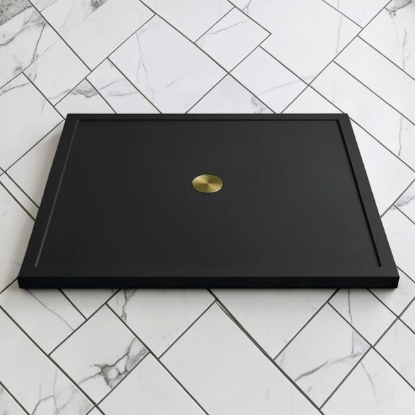 Omnitub 1500 x 1500 square shower tray 35mm slim non-slip - design feature