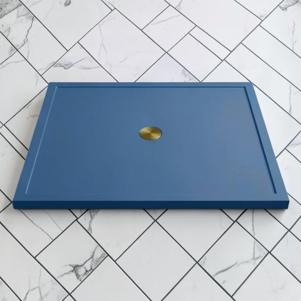 Omnitub 1500 x 1500 square shower tray 35mm slim non-slip - colour detail