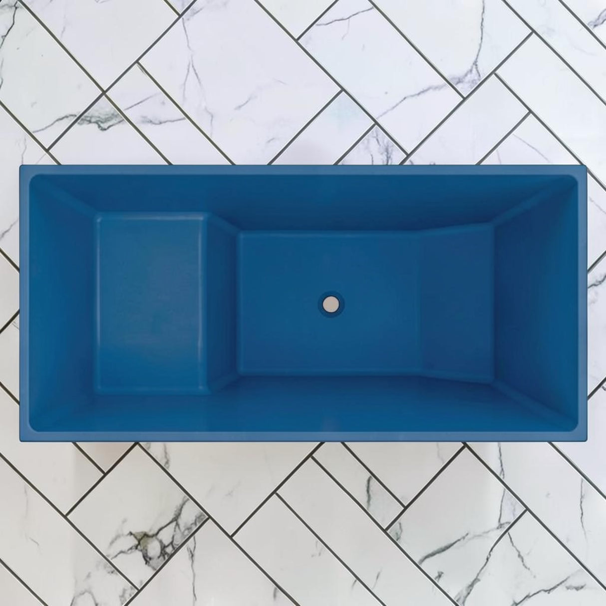 1350 x 700 Seated Soaking Tub – 1000mm Depth – Rectangular – Omnitub