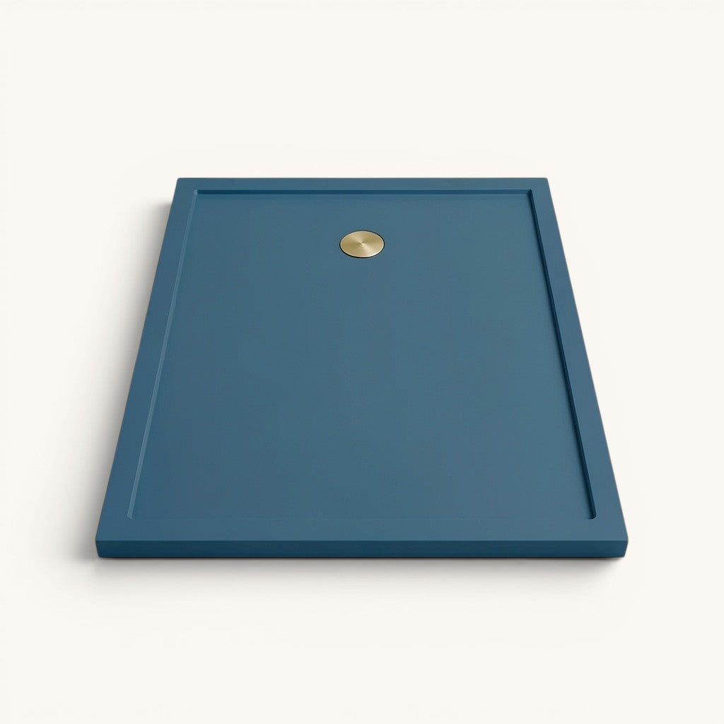 1100 x 800 Rectangular Shower Tray – 35mm Slim Non-Slip | Omnitub