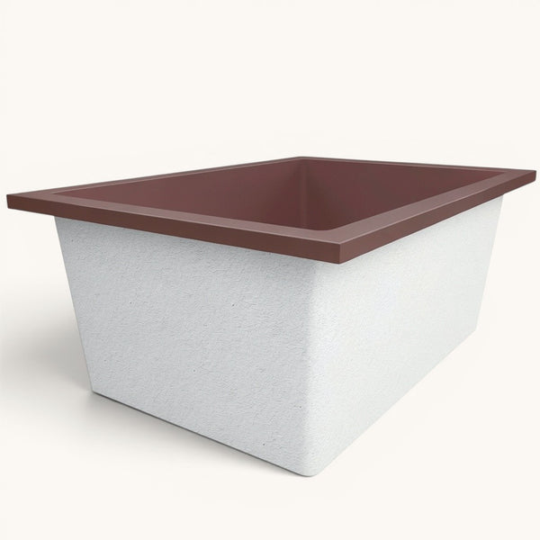 1500 x 1050 Deep Soaking Tub – 600mm Depth – Wide Rectangular – Omnitub