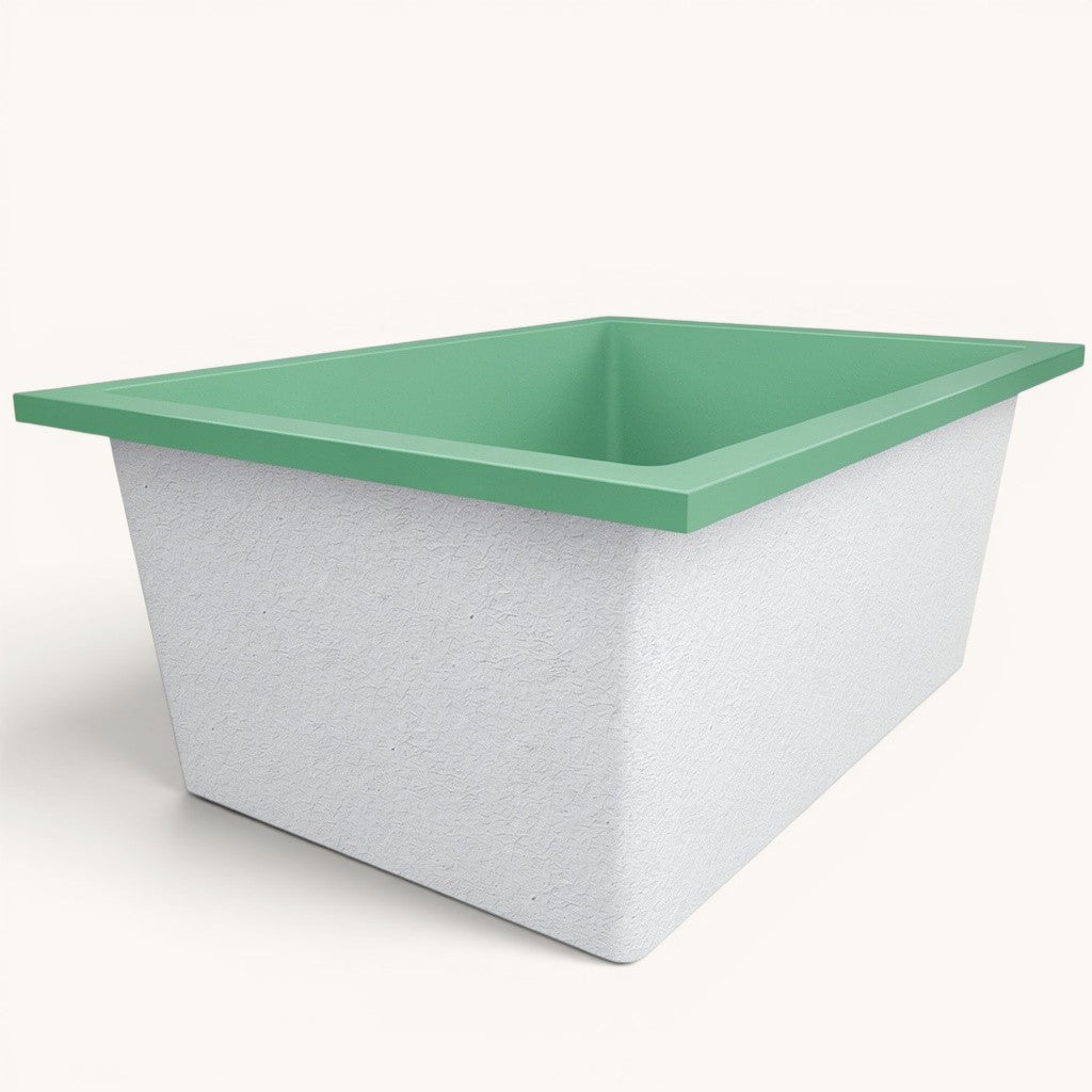 1500 x 1050 Deep Soaking Tub – 600mm Depth – Wide Rectangular – Omnitub