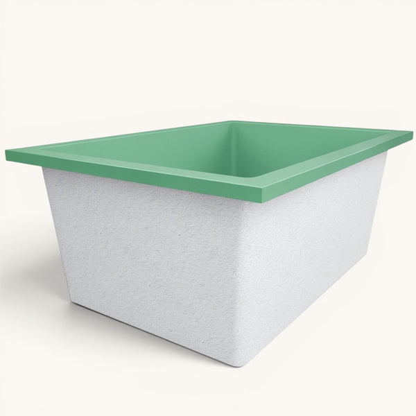 1500 x 1050 Deep Soaking Tub – 600mm Depth – Wide Rectangular – Omnitub