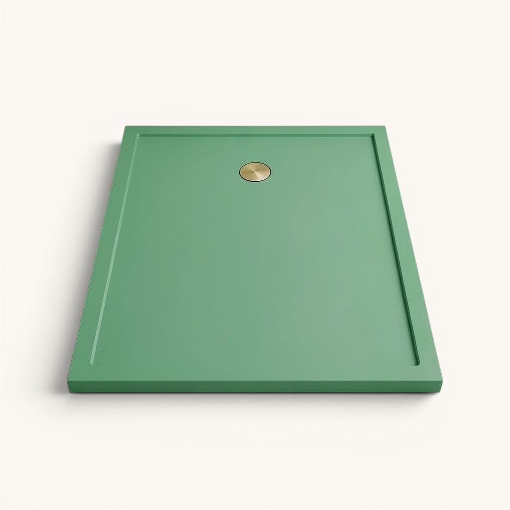 1100 x 800 Rectangular Shower Tray – 35mm Slim Non-Slip | Omnitub