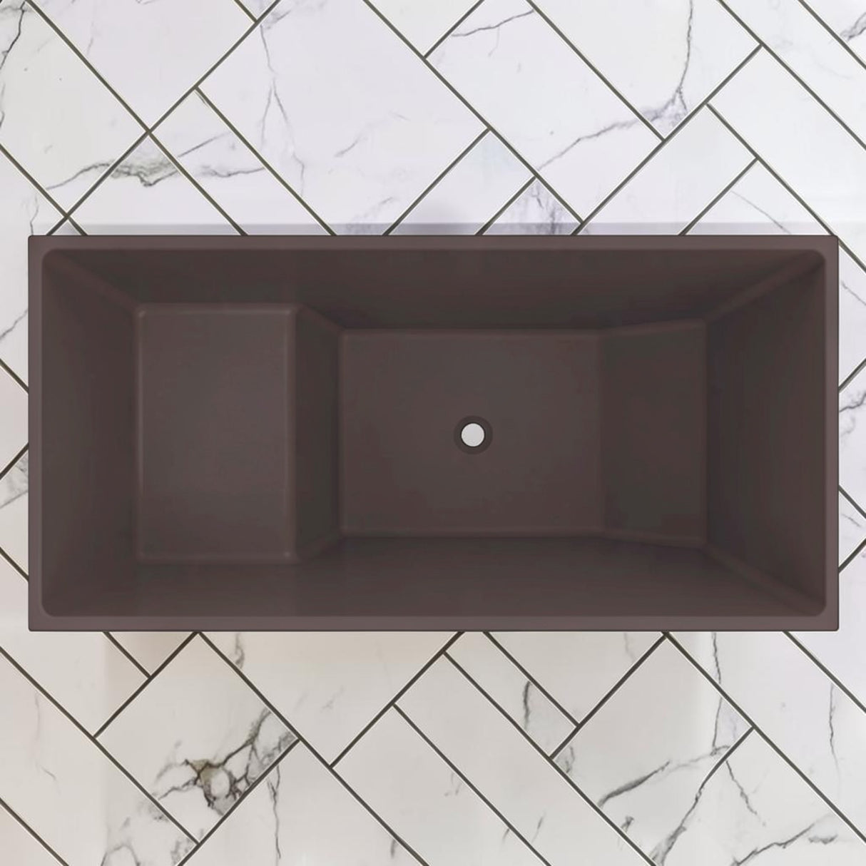 1350 x 700 Seated Soaking Tub – 1000mm Depth – Rectangular – Omnitub