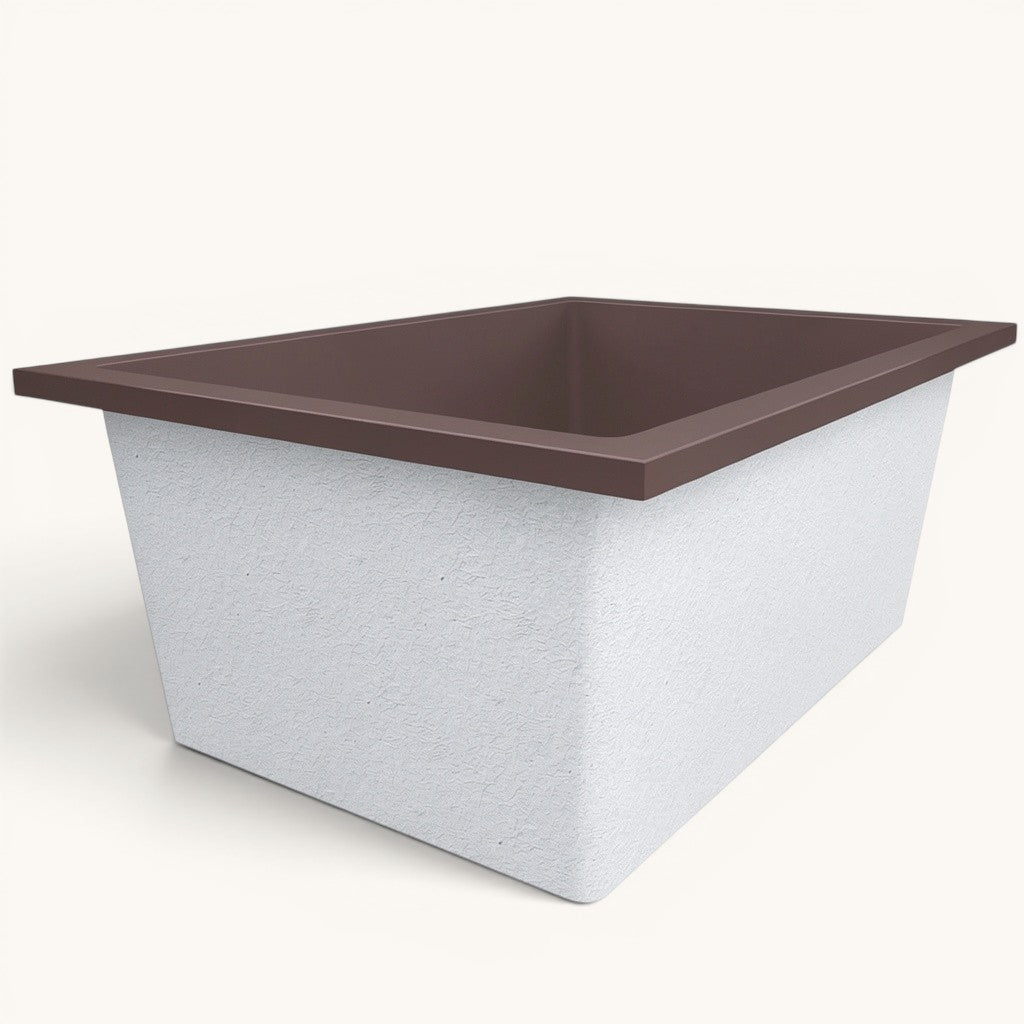 1500 x 1050 Deep Soaking Tub – 600mm Depth – Wide Rectangular – Omnitub