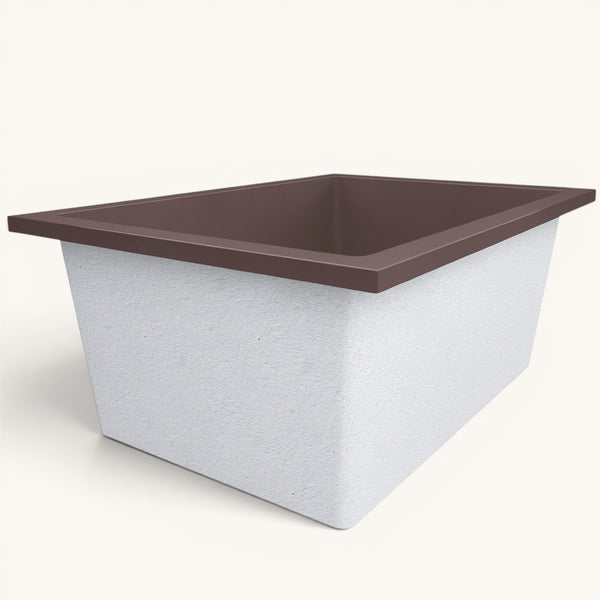 1500 x 1050 Deep Soaking Tub – 600mm Depth – Wide Rectangular – Omnitub