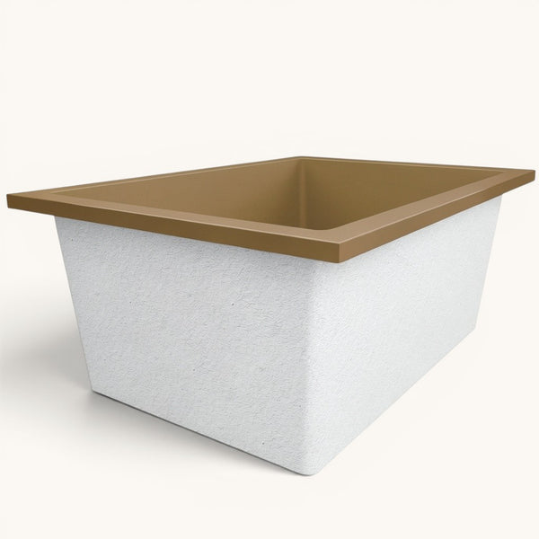 1500 x 1050 Deep Soaking Tub – 600mm Depth – Wide Rectangular – Omnitub