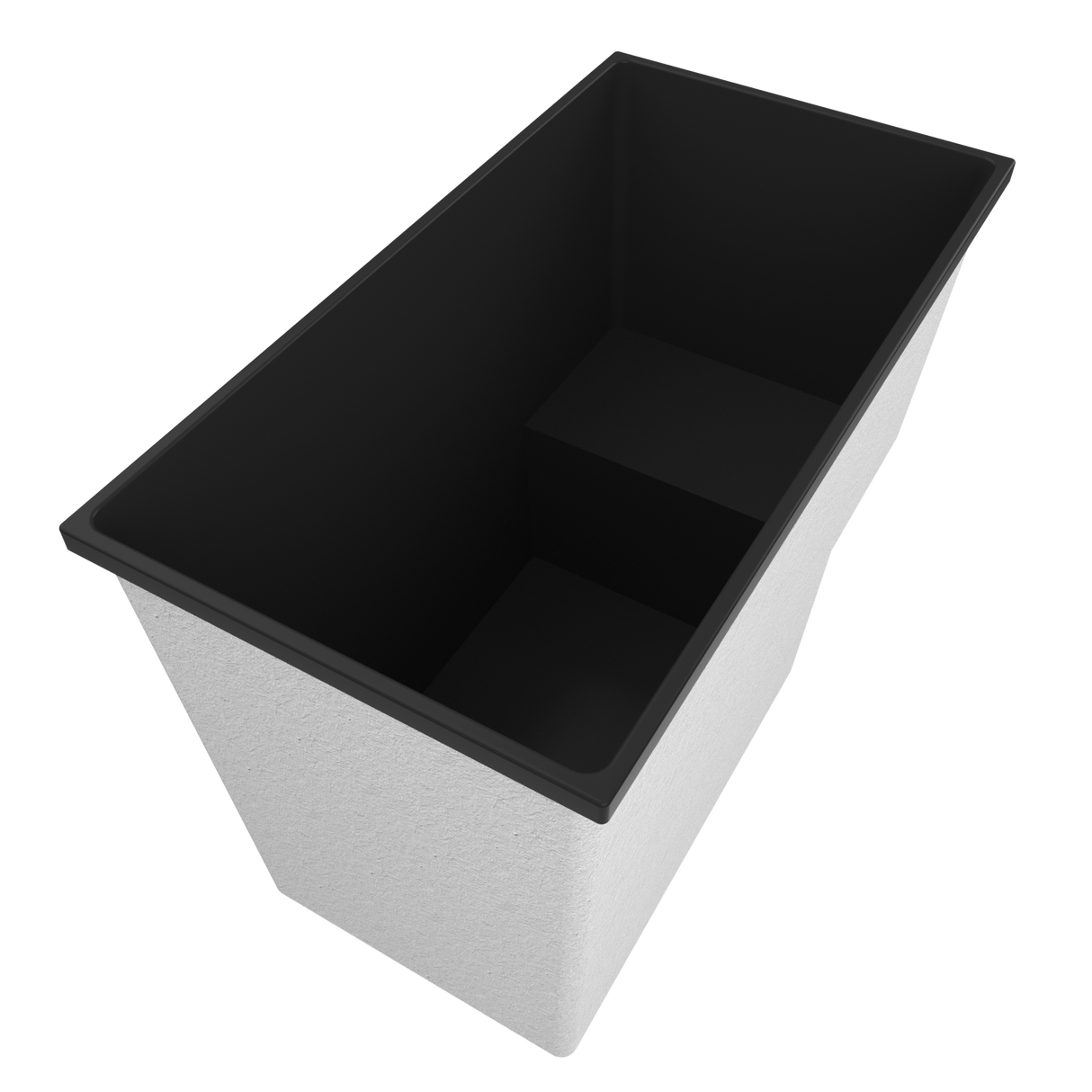 Deep Bathtub With Seat 1495 L x 800 W x 1000 Depth Handmade by Omnitub